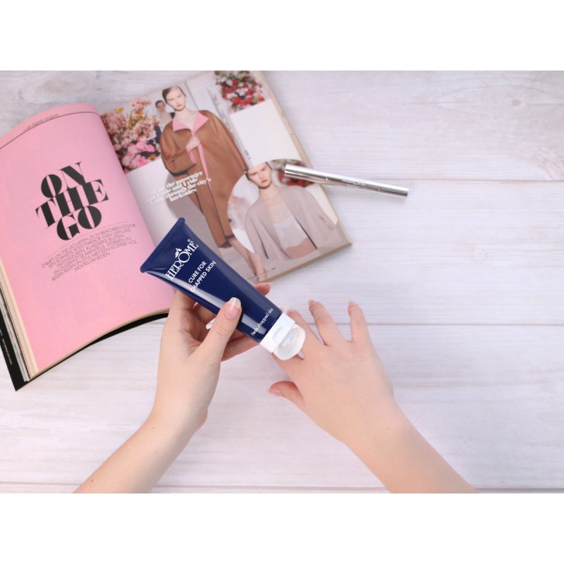 Herome Cure for Chapped Skin Repairs Restores and Protects Cracked Skin with Avocado Oil Aloe Vera and Collagen 75ml