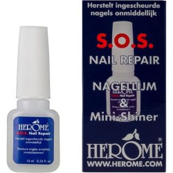 Herome SOS Nail Repair - Repairs Torn Nails - Nail Glue 10ml