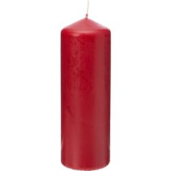 Bolsius Pillar Candle for Indoor and Outdoor Use 200x68mm Wine Red