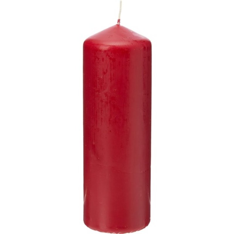 Bolsius Pillar Candle for Indoor and Outdoor Use 200x68mm Wine Red
