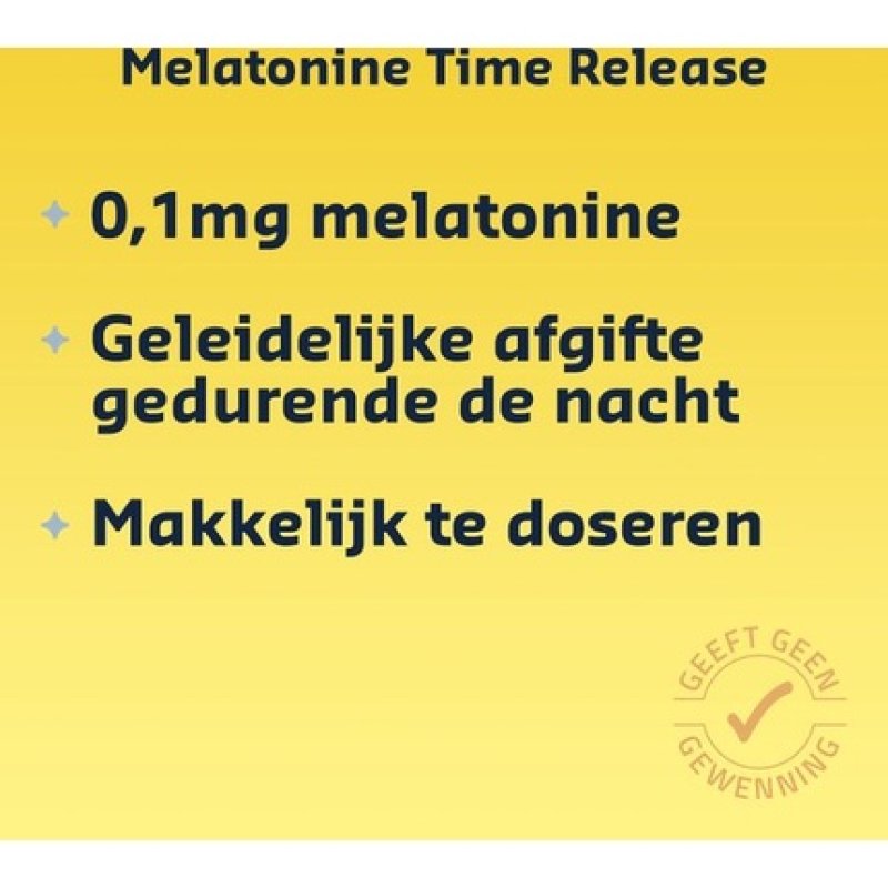 Shiepz Melatonin Time Release 0.1mg - 500 Tablets
