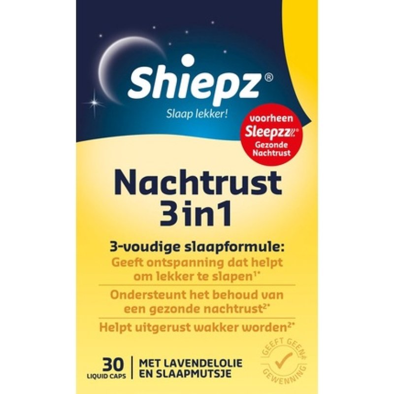 Shiepz Sleep 3-In-1 - Supplement - 30 Pieces
