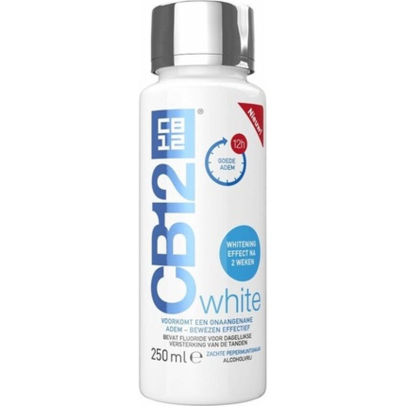 Cb12 Mouthwash White 250 Ml