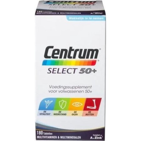 Centrum Select 50 - 180 Tablets - Multivitamin