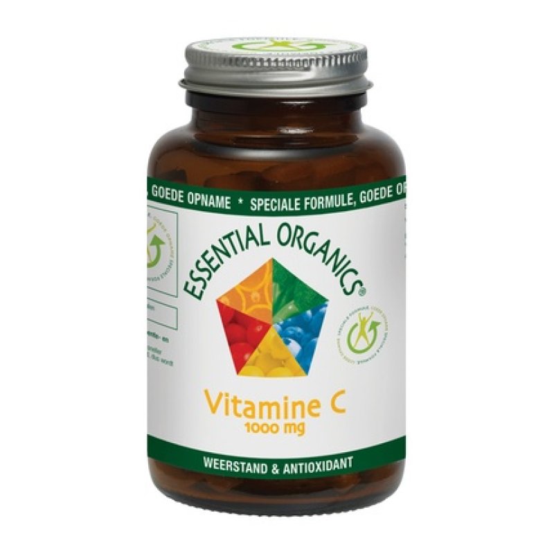 Essential Organics Vitamin C 1000mg - High Potency Supplement