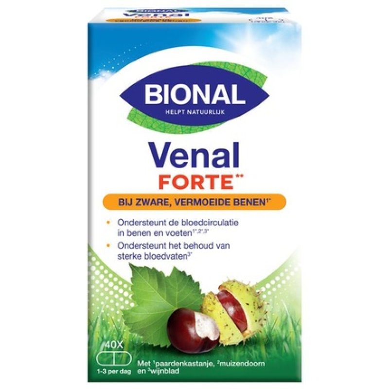 Bional Venal Forte - Dietary Supplement For Venous Health