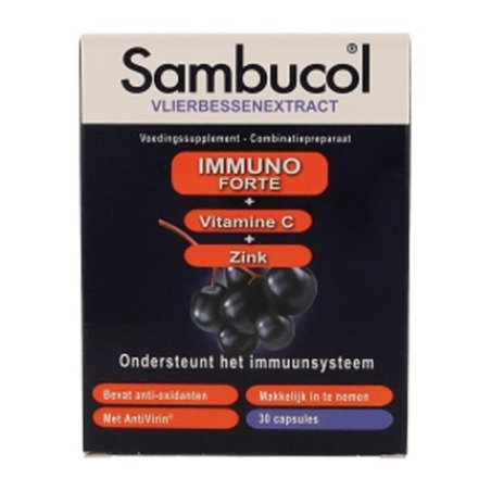 Sambucol Capsules - Herbal Dietary Supplement