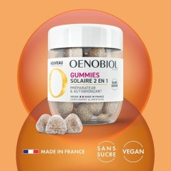 Oenobiol 2 in 1 Sun Gummies Sun Preparer Self-Tanner