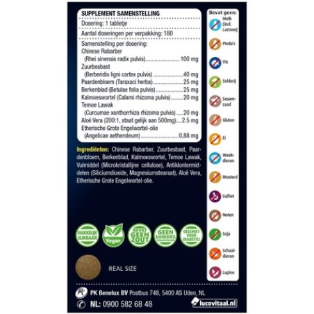 Lucovital Chair Without Senna 180 Tablets