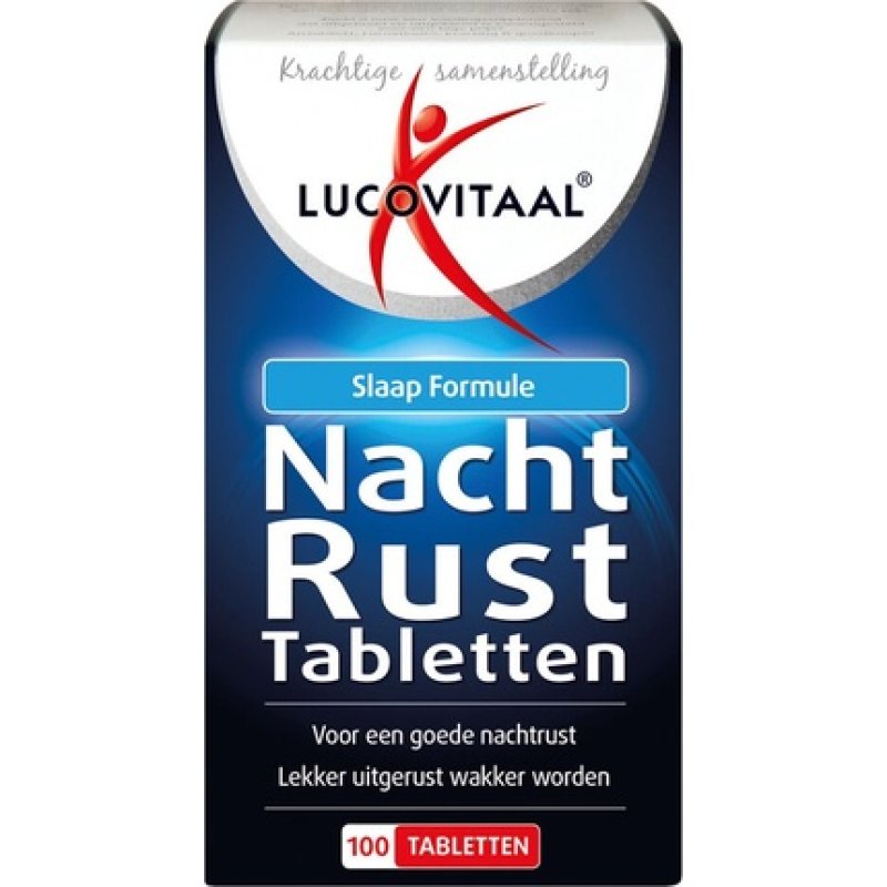 Lucovitaal Night's Rest Tablets Dietary Supplement - 100 Tablets