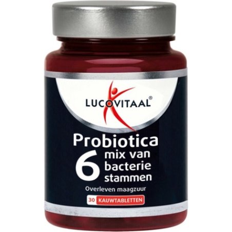 Lucovitaal Probiotics Dietary Supplement - 30 Chewable Tablets