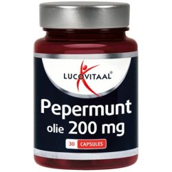 Lucovitaal Peppermint Oil 30 Capsules