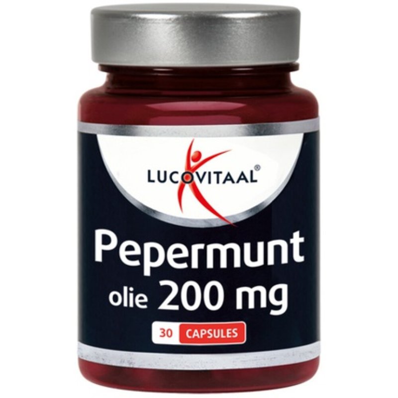 Lucovitaal Peppermint Oil 30 Capsules