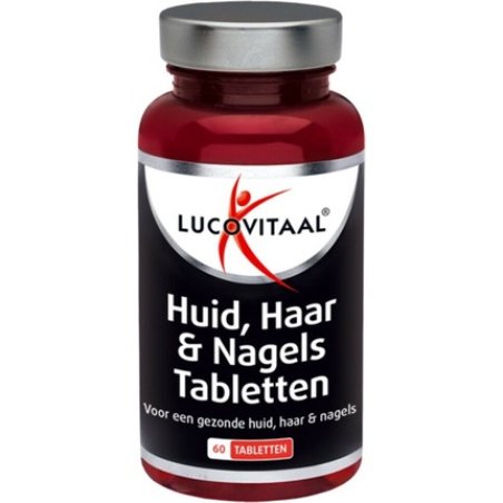 Lucovitaal Skin Hair Nails With Biotin 60 Tablets