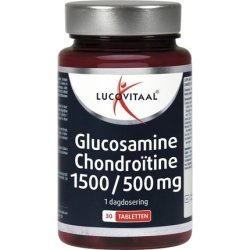 Lucovitaal - Glucosamine Chondroitin 1500/500 Milligrams - 30 Tablets - Food Supplements