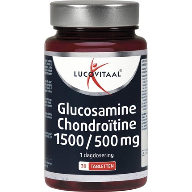 Lucovitaal - Glucosamine Chondroitin 1500/500 Milligrams - 30 Tablets - Food Supplements