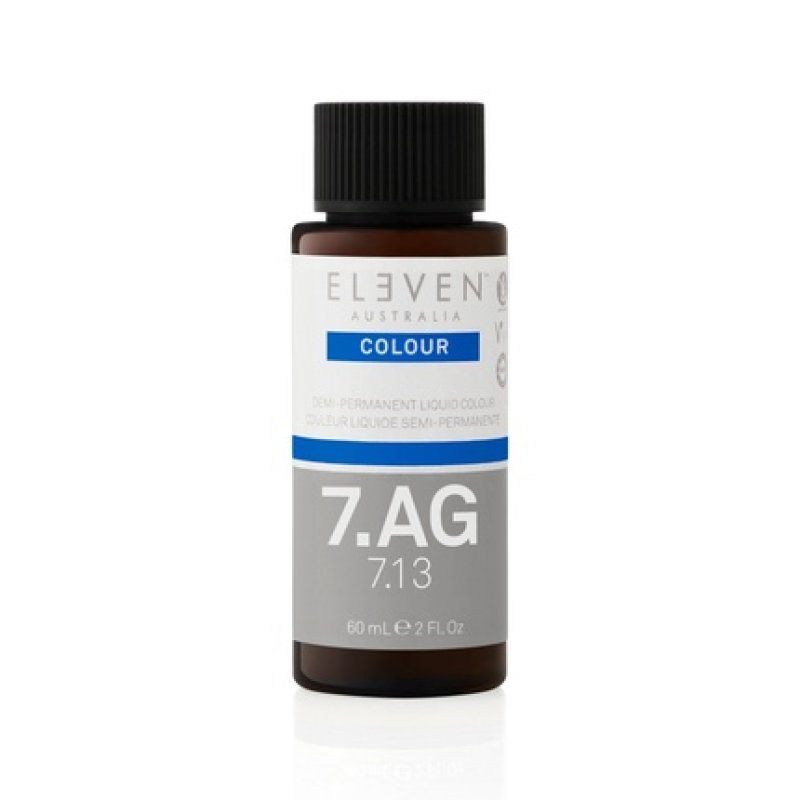 Eleven Hair Colour 7ag - 713 Medium Blonde Ash Gold, 60 Ml