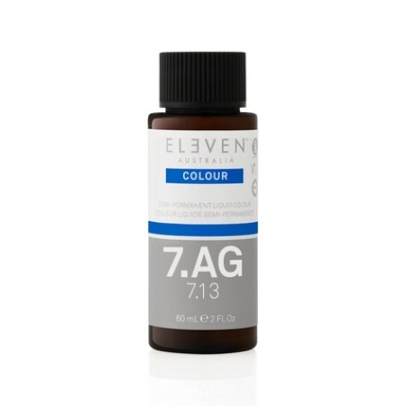 Eleven Hair Colour 7ag - 713 Medium Blonde Ash Gold, 60 Ml
