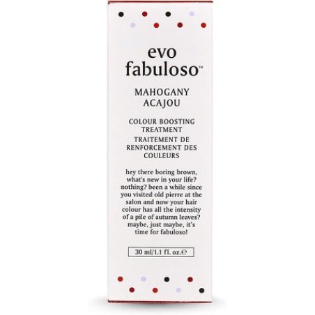 Fabuloso Mahogany Colour Boosting Treatment Colour Care Conditioner for Colour-Treated Hair 30ml Travel Size