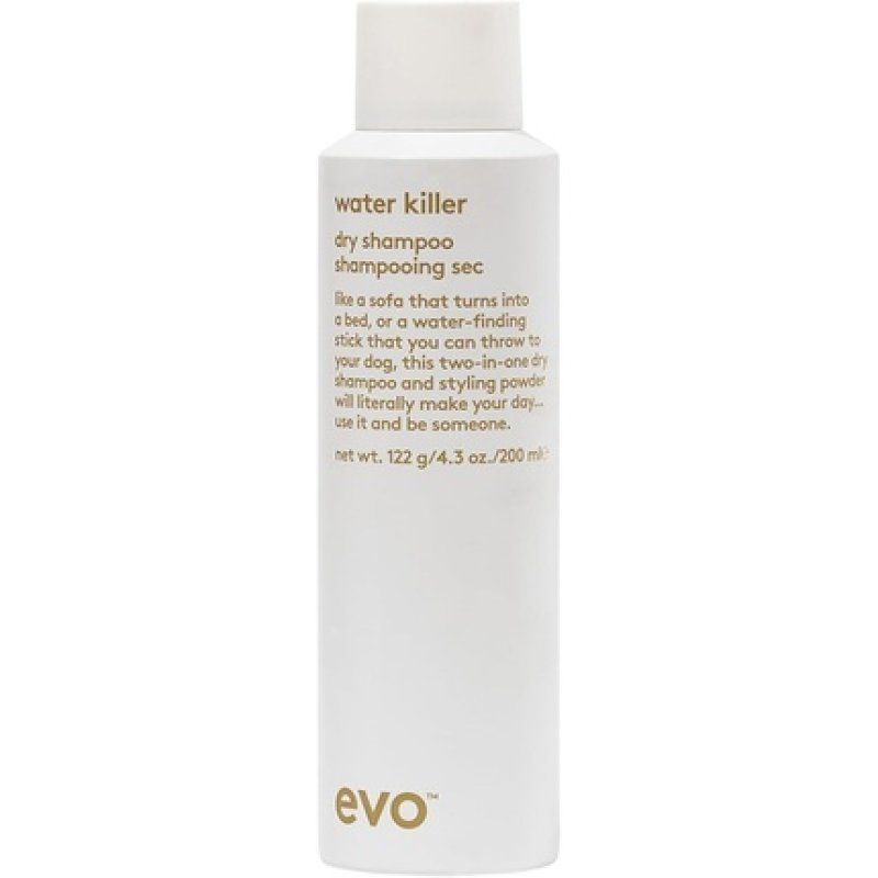 Evo Water Killer Dry Shampoo - Absorbs Oil to Refresh Hair and Reduces Damage