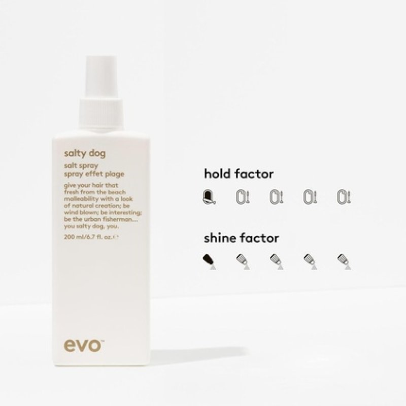 Evo Salty Dog Salt Spray Hair Texture & Volume Spray - Beach Textured Hair