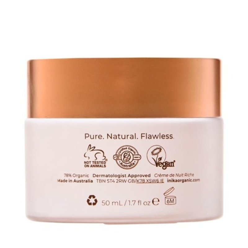 INIKA Organic Phytofuse Renew Rich Night Cream