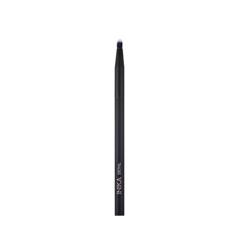 Inika Detail Brush Tapered Fluffy Vegan Bristles for Precise Eye Makeup