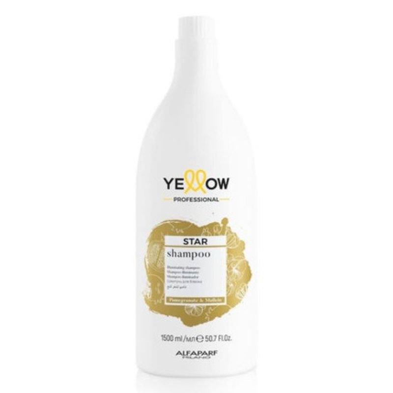 Alfaparf Yellow Star Illuminating Shampoo for Dull Hair 1500ml