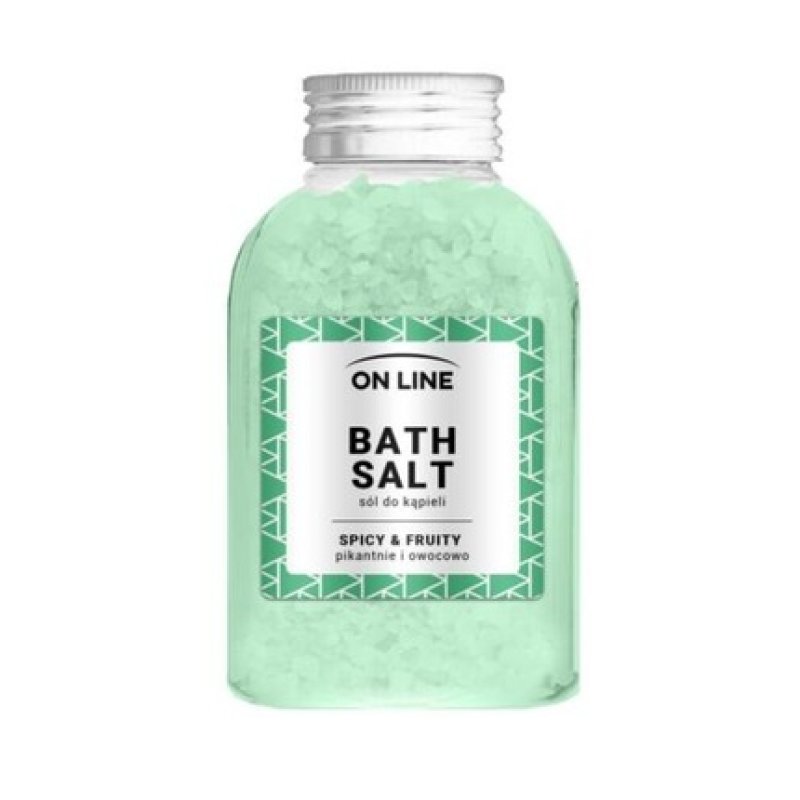 On Line Spicy-Fruity Green Bath Salt 600g