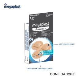 Megaplast Megaplast Premium Ml 20 Corotti Premium 2.5x2.5cm Waterproof Pack Of 20
