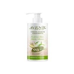 Avenil Moisturizing Body Cream Organic Oat and Aloe Vera 400ml