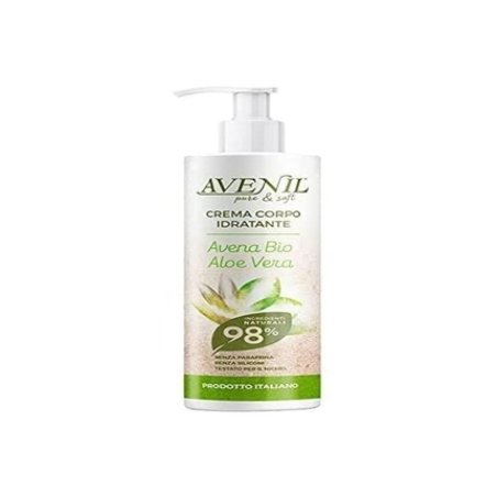 Avenil Moisturizing Body Cream Organic Oat and Aloe Vera 400ml