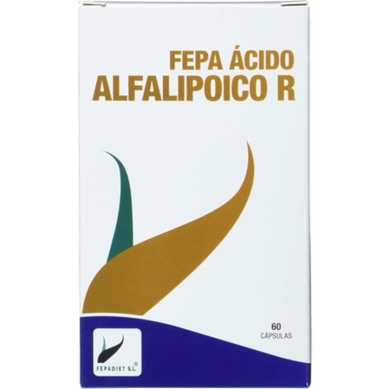 Fepa Alpha Lipoic Acid R-Ala 60 Capsules - Black