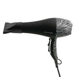 Corioliss Flow Ultra Silver Zebra Soft Touch Hair Dryer