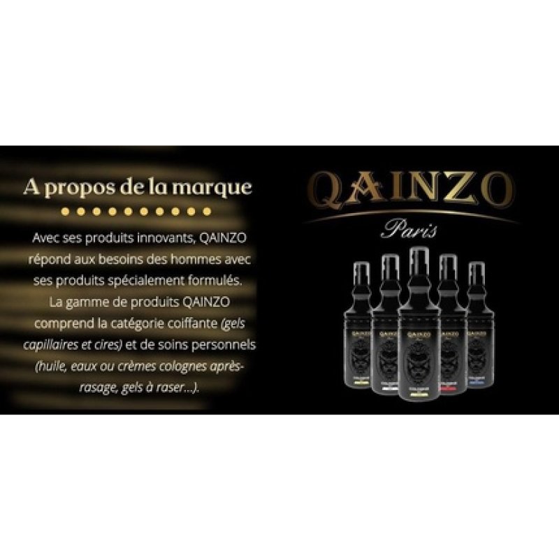 Qainzo Matte Wax 150ml Red Cherry Scent Alcohol Free All Hair Types