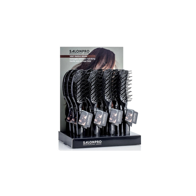 Xanitalia Pro Xan Pro Salon Pro Vent Paddle Brush X12