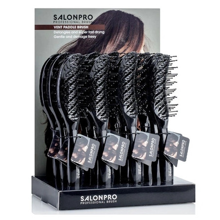 Xanitalia Pro Xan Pro Salon Pro Vent Paddle Brush X12