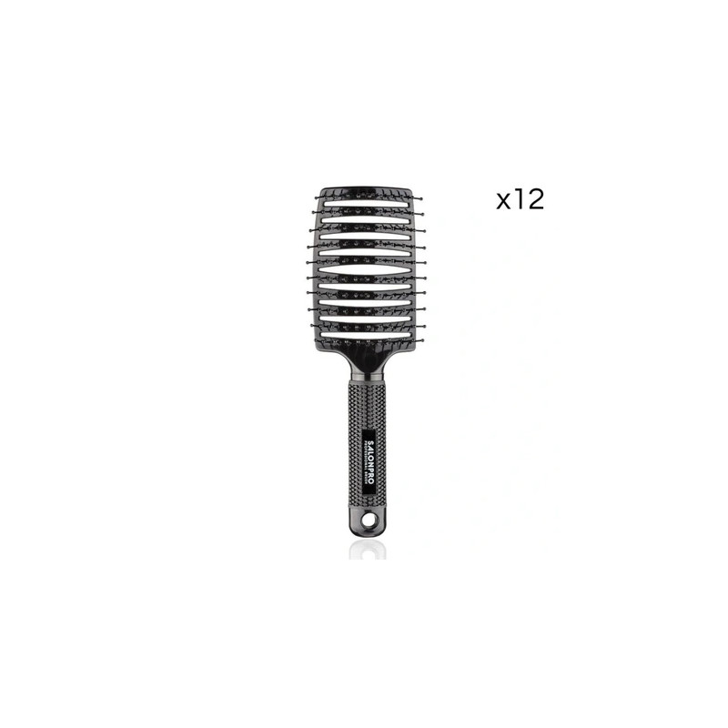 Xanitalia Pro Xan Pro Salon Pro Vent Paddle Brush X12