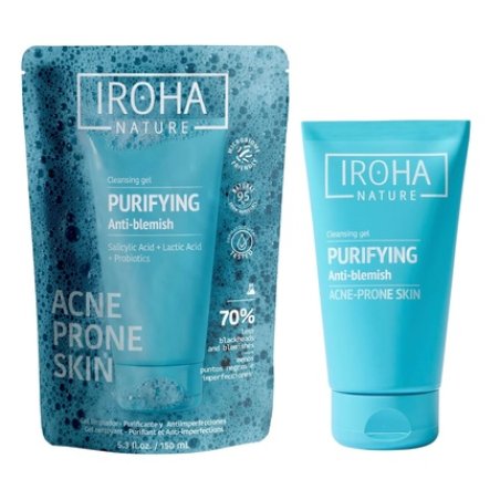 Iroha Nature Purifying Cleanser with Salicylic Acid Against Impurities