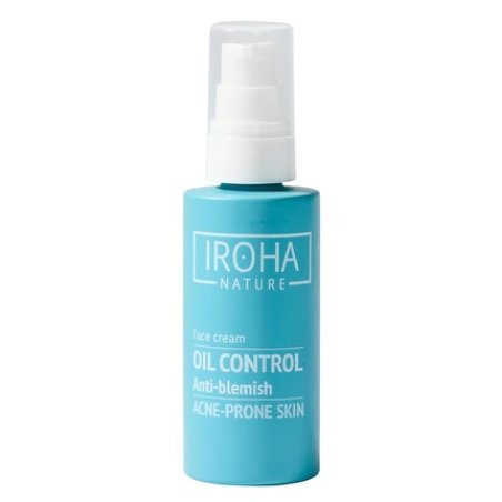 Iroha Nature Oil Control Cream with Salicylic Acid, Zinc PCA, and Niacinamide