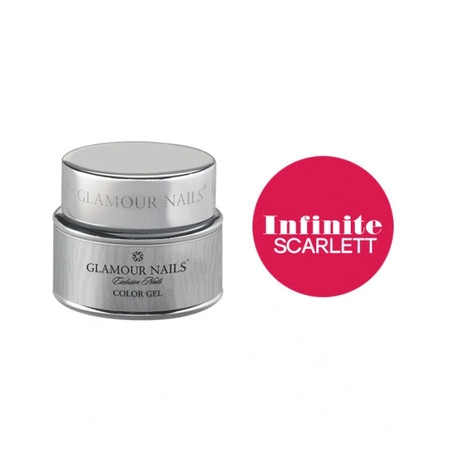 Vip Glamour Color Gel Scarlet Infinite 5 Milliliters