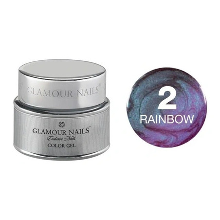 Vip Glamour Color Gel Rainbow 2 - 5 Milliliters