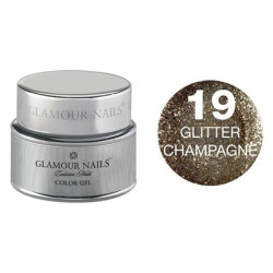 Vip Glamour Glitter Gel 19 - 5 Milliliters