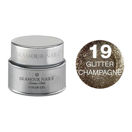 Vip Glamour Glitter Gel 19 - 5 Milliliters