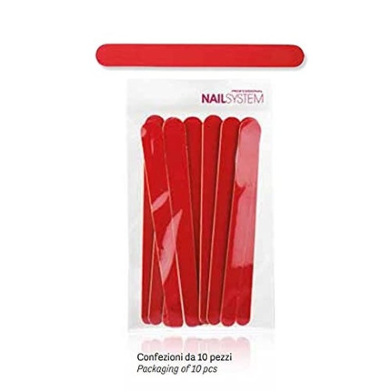 Pack of 10 Fine Double-Sided Disposable Files 180/220