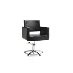 Xanitalia Hairdressing Chair Hair King 5 Spokes Black