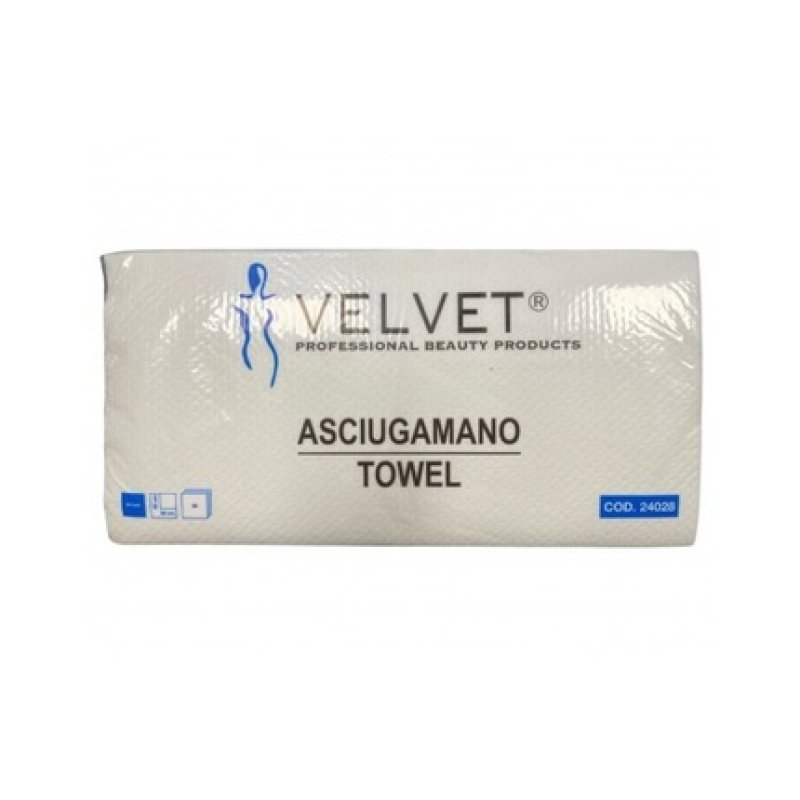 Velvet Paper Hand Towel 50 Grams 34x68 Cm Pack Of 12