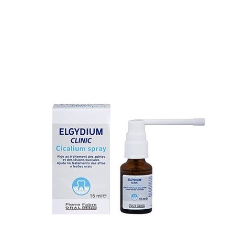 Elgydium Clinic Cicalium Spray For Mouth Ulcers And Oral Lesions 15ml