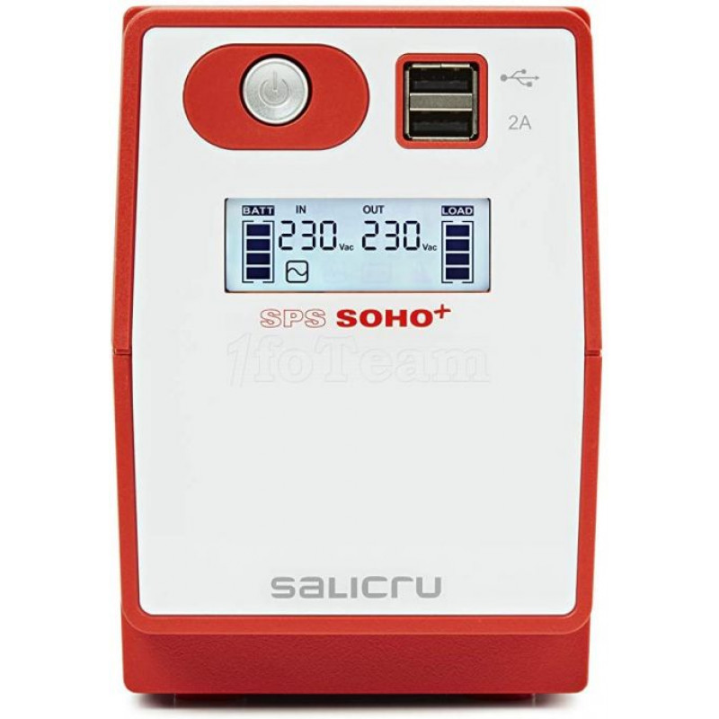 Onduleur Salicru compatible SPS 500 Soho+ 500VA (Prise FR)