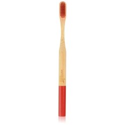 Vamboo Bamboo Brush for Adults Hard Red 100ml